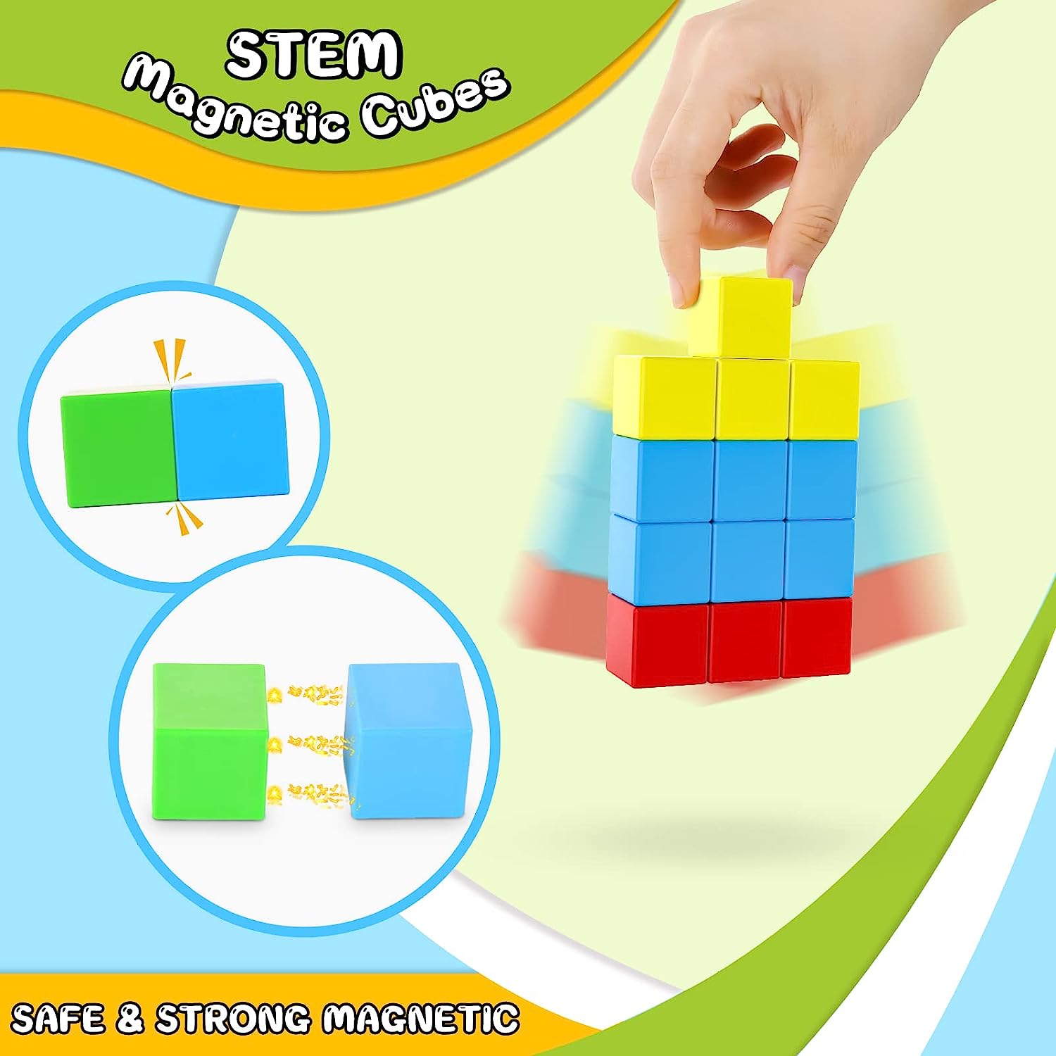 Magnet Cubes Example Book Magnetic Cubes – Toylogy