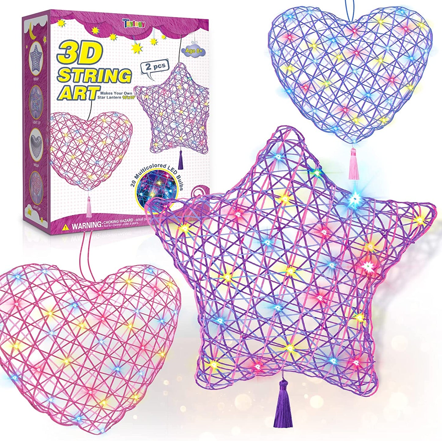3D String Art Teen Girls Gifts 8 9 10 11 12 Year Old Girl Toys, Crafts –  Toylogy